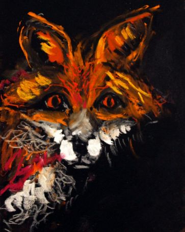 Spirit Animal Fox, Jane Hughes | Taidelainaamo | Helsingin Taiteilijaseura  ry